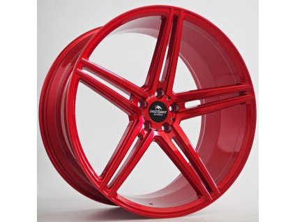 Alu kola Forzza Bosan 10,5X22 5X112 ET38 66,45 Candy Red