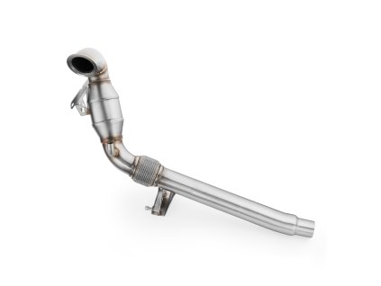 676971 downpipe audi a3 8v 1 8 tfsi with catalyst emisni norma euro 3 kapacita 100 cpsi