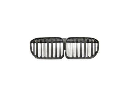 Přední maska, ledvinky BMW 7 (G11, G12) Facelift 2019- Dual Line, matná černá