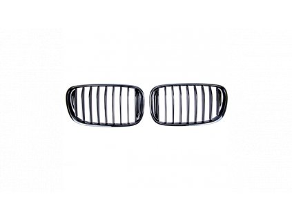 Přední maska, ledvinky BMW 7 (G11, G12) Pre-Facelift 2015-2019 Single Line, leská černá