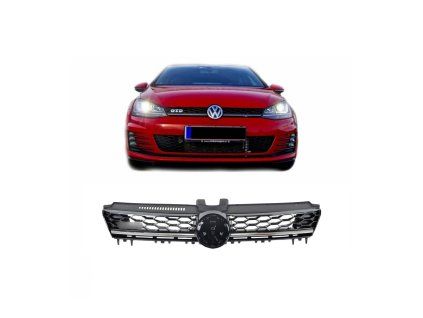 Přední maska VW GOLF VII Pre-Facelift 2012-2017 chrom proužek