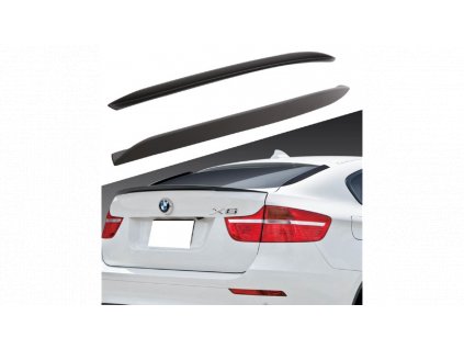 Zadní křídlo BMW X6 (E71, E72) 2007-2014 lakovatelný šedý spoiler, ABS plast