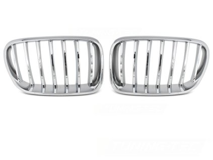 Přední maska, ledvinky BMW X3 F25 10-07.14 chrom