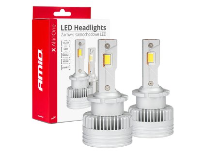 AMiO LED žárovky D2S D2R D4S D4R X AllinOne canbus 6000K
