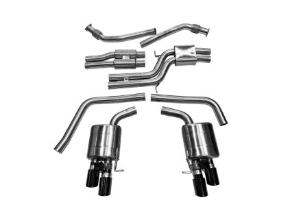 CatBack výfukový systém Audi B8 S4 S5 3.0T Active