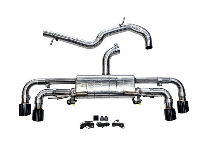 CatBack výfukový systém Audi TT TTS MK2 8J Quattro 2.0T Active