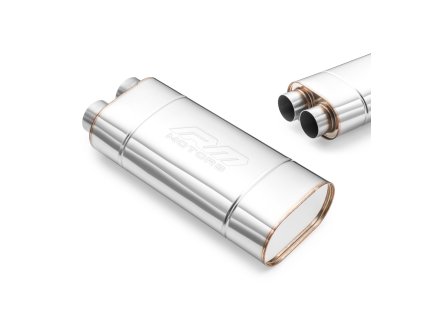 692249 em010 elliptical silencer delka 250 mm razba ne vstupni prumer 50 mm