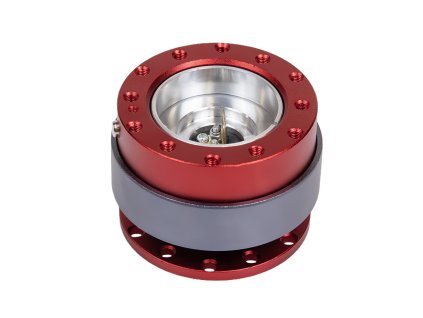 Rychloupínací nába volantu Epman Snap - červená