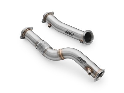 705149 downpipe bmw m3 competition g80 g81 s58b m4 g82 g83 3 0 s58 heat shield yes