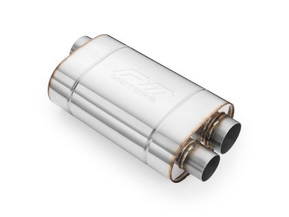 708403 universal ep012 elliptical silencer with embossing for use with a throttle delka 300 mm vstupni prumer 63 5 mm