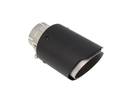 712675 712675 exhaust tip 89mm enter 57mm carbon matte