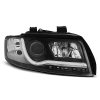 Přední světla Audi A4 8E 01-04 - černé LED TUBE LIGHTS