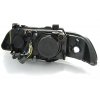 Přední světla BMW E39 95-03 Angel Eyes - černé LED H7 / H7