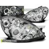Přední světla Citroen Xsara 00-05 Angel Eyes - chrom