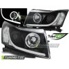Přední světla Chevrolet Cruze 09-12 TUBE LIGHT - černé