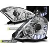 Přední světla Nissan 350Z 03-08 H7+H1 - chrom