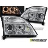 Přední světla Opel Vectra C 02-05 Angel Eyes - chrom