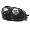 Přední světla VW Golf V 03-09 - chrom LED TRU DRL