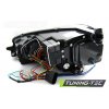Přední světla VW Golf VII 11.12- - černé U-TYPE LED CHROM LINE