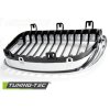 Přední maska, ledvinky BMW E87/E81 09.07-11 chrom