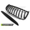 Přední maska, ledvinky BMW E90/E91 03.05-08.08 matná černá