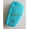 Silikonový kryt klíče Audi A1 A3 A4 A5 A6 A7 A8 Q5 Q7 R8 TT S5 S6 S7 S8 SQ5 RS5 TT - světle modrý