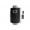 Sportovní vzduchový filtr SIMOTA - universál, karbon Airbox 200x150 89mm XXL