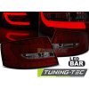 Zadní světla Audi A6 04-08 sedan - červené/kouřové LED BAR 6PIN