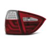 Zadní světla BMW E91 kombi 05-08 červené/krystal LED BAR