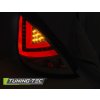 Zadní světla Ford Fiesta MK7 12-15 HTB červené/kouřové LED BAR