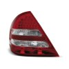 Zadní světla Mercedes Benz W203 C-Klasse 04-07 - bílé/červené LED