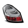 Zadní světla Škoda Fabia II 07- chrom LED BAR
