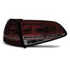 Zadní světla VW Golf VII 13- HTB - červené/kouřové LED GTI LOOK