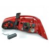 Zadní světla VW Passat sedan B7 10-14 červená/krystal LED