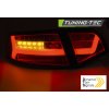 Zadní světla Audi A6 08-11 sedan chrom LED BAR SEQ