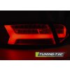 Zadní světla Audi A6 08-11 sedan chrom LED BAR SEQ