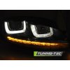 Přední světla VW Golf VII 11.12-17 - černé U-TYPE DRL