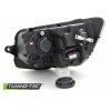Přední světla VW T6 15+ s homologovaným denním svícením - černá TUBE LIGHT LED DRL