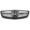 Přední maska Mercedes W204 07-14 C63 STYLE lesklá chrom/černá