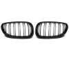 Přední maska, ledvinky BMW E60/E61 03-10 černá lesklá DOUBLE BAR M-LOOK