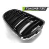 Přední maska, ledvinky BMW E90/E91 LCI 09- černá lesklá DOUBLE BAR M-LOOK