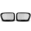 Přední maska, ledvinky BMW E46 98-01 sedan černá mat.