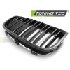 Přední maska, ledvinky BMW F20/F21 11-14 černá lesklá DOUBLE BAR M-LOOK