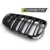 Přední maska, ledvinky BMW E92/E93 07-10 C/C černá lesklá DOUBLE BAR M-LOOK