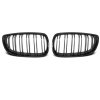 Přední maska, ledvinky BMW E92/E93 07-10 C/C černá lesklá DOUBLE BAR M-LOOK