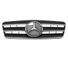 Přední maska Mercedes CLK W208 96-02 CL STYLE chrom černá