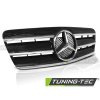 Přední maska Mercedes CLK W208 96-02 CL STYLE chrom černá