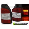 Zadní světla VW T5 03-09 dvojité dveře - červená/bílá LED