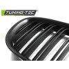 Přední maska, ledvinky BMW F01 09-07.12 DUBLE BAR matná černá