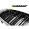 Přední maska, ledvinky BMW F10 / F11 10-16 M5 LOOK chrom lesklá černá